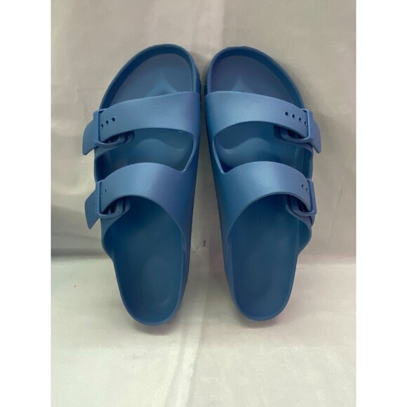 Birkenstock Women's Size 10 Arizona Essentials Eva Sandal Elemental Blue NIB - Picture 1 of 7